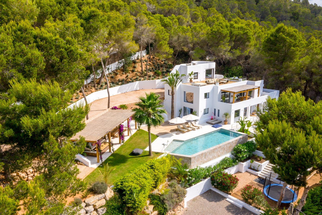 Resa Estates Ibiza for sale villa sea views koop air photo 2.jpg